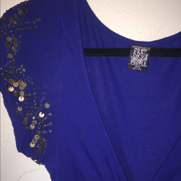 SALE‼️Free People Wrapped & Rouched BodyCon Dress - Picture 4 of 5